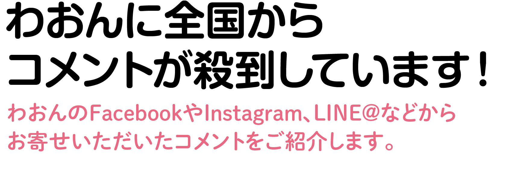 お客様の声1